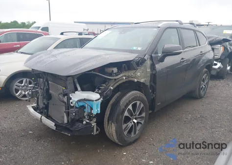 2023 Toyota Highlander Hybrid Xle from USA, damaged, VIN 5TDKBRCH6PS564803